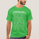 Circuits Formula One Cars Spanish gift Tシャツ (正面)