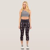 CIRCUITS & NERD GIRL High Waisted Capris カプリレギンス (正面)
