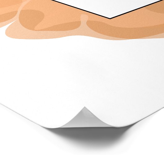 Circuits of Basal Ganglia Part of the Brain Chart ポスター (角)