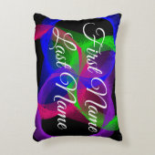 Circular Blend Geometric Accent Parody Pillow アクセントクッション (正面(垂直))