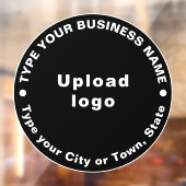 Circular Business Brand文字オンブラック ウィンドウサイン (シート2)