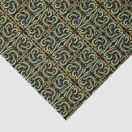 Circular, Linear And Tapered Shapes Abstract Art 薄葉紙 (詳細)