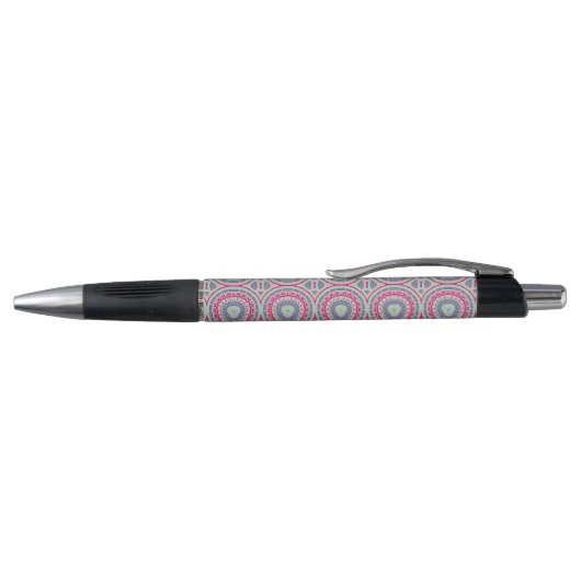 Circular Pattern Name Customizable Ballpoint Pen ボールペン (トップ)