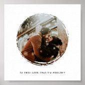 Circular photo ポスター (正面)