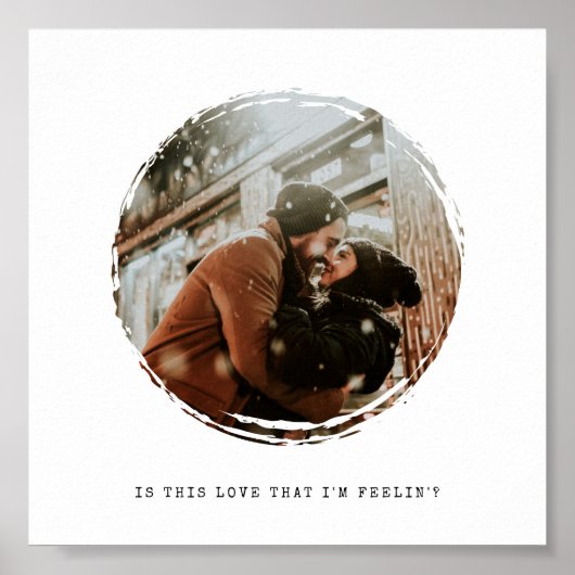 Circular photo ポスター (正面)