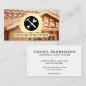 Circular Saw | Hammer Wrench | Construction Build 名刺 (正面/裏面)