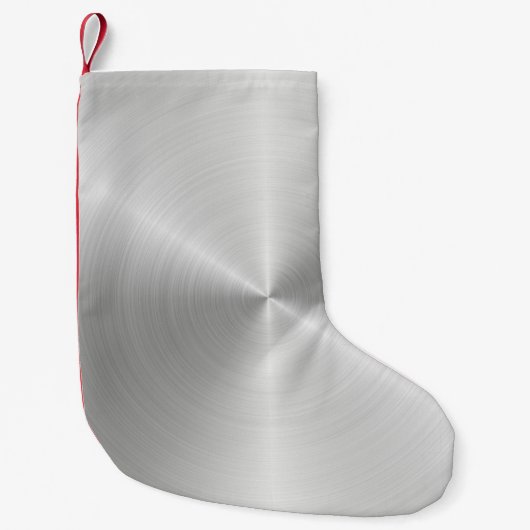 Circular slabs metal iron スモールクリスマスストッキング (正面)