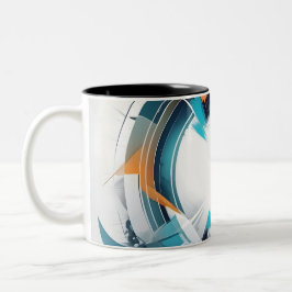 Circular Spectrum Explosion ツートーンマグカップ