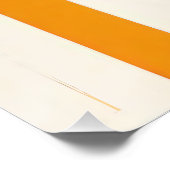 círculos y cuadros naranja y negro ポスター (コーナー)