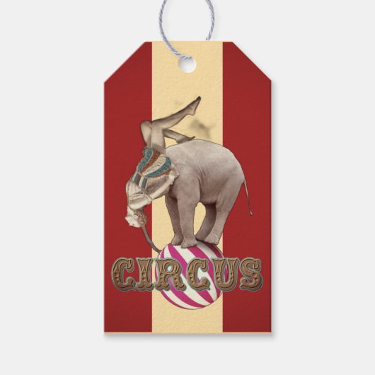Circus Carnival  ギフトタグ (正面)