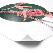 “Circus Giraffe Rider” by FX Leyendecker フォトプリント (角)