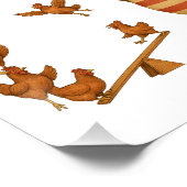 Circus painted crocodile ポスター (コーナー)