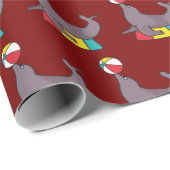 Circus Performing Seal ラッピングペーパー (ロールコーナー)