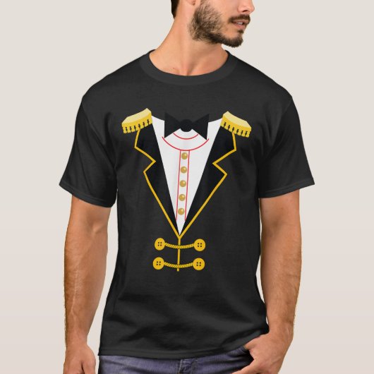Circus Ringmaster Costume Carnival Theme Halloween Tシャツ (正面)