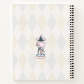 Circus School Pink Harlequin Girl  ノートブック (裏面)