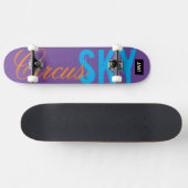 CIRCUS SKY SKATEBOARDS / JMT スケートボード (横)