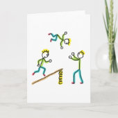 Circus Stickmen Acrobats カード (正面)