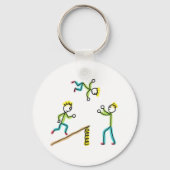 Circus Stickmen Acrobats キーホルダー (裏面)
