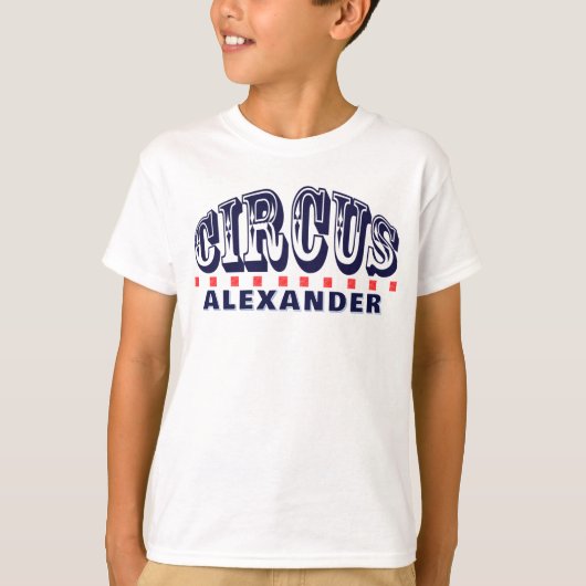 Circus Stripe Carnival Tシャツ (正面)