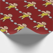 Circus Strongman ラッピングペーパー (角)