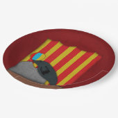 Circus Themed Birthday Party Plate ペーパープレート (アングル)