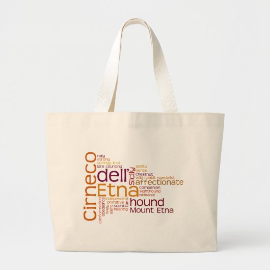 CirnecoのデルEtna ラージトートバッグ (正面)