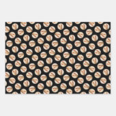 Cirneco dell'Etnaの可愛絵を描いオリジナルドッグアート ラッピングペーパーシート (正面3)