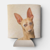 Cirneco dell'Etna's -絵画かわいいオリジナルドッグアート 缶クーラー (裏面)