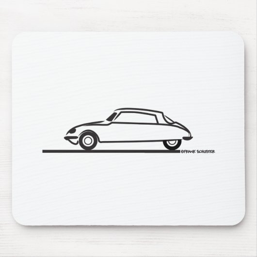 Ciroen DS 21パラス マウスパッド (正面)