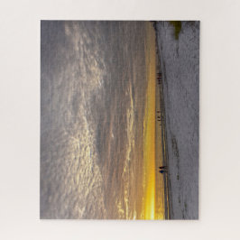 Cirrocumulus Clouds at Fort Myersビーチサンセット， FL ジグソーパズル