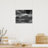 Cirrus雲水鳥湖バンフ ポスター (キッチン)