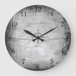 Cirrus SR-22飛行機 ラージ壁時計