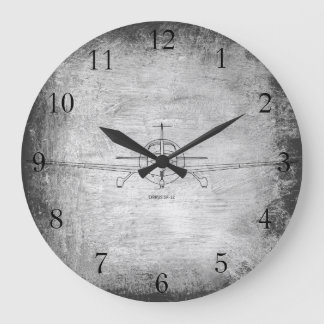 Cirrus SR-22飛行機 ラージ壁時計