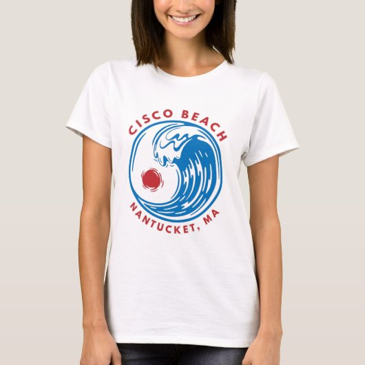 Cisco Beach Nantucket Surf Tシャツ (正面)