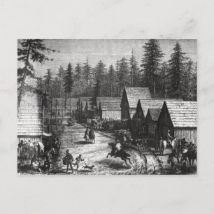 Cisco, station county of Placer ポストカード