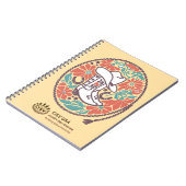 CISVオースティンカウボーイハットとブーツノートブック ノートブック (左側)