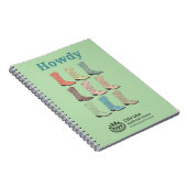 CISVオースティンカウボーイブーツ ノートブック (右側)