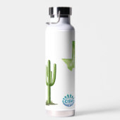 CISVオースティンテキサス州モチーフトール銅絶縁 ウォーターボトル (右面)