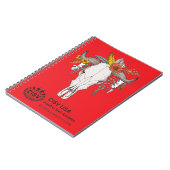 CISVオースティンデコレーションキャトルスカル ノートブック (左側)