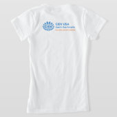 CISVオースティンハウディオールガール Tシャツ (レイダウン裏面)