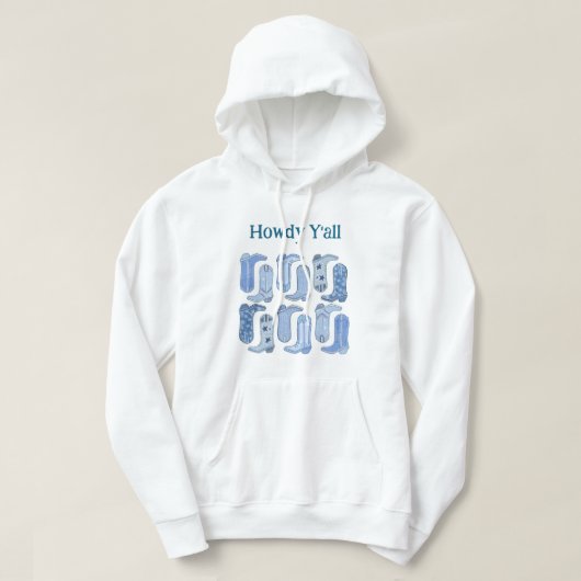 CISVオースティンハウディオールメンズプルオーバーフード付きスウェットシャツ パーカ (デザイン正面)