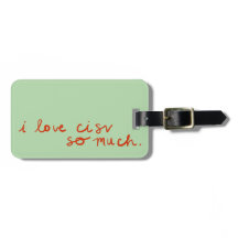 CISVラゲージタグが大好き