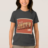 CISV オースティン ごあいさつ Tシャツ (正面)