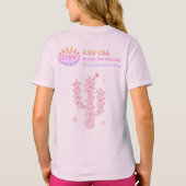 CISV オースティン カウガール ガールズ Tシャツ (裏面)