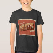 CISV オースティン 挨拶 Tシャツ (正面)