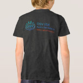 CISV オースティン 挨拶 Tシャツ (裏面)