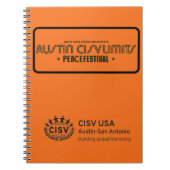 CISV Austin CISV Limits Peace Notebook ノートブック (正面)