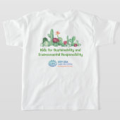 CISV Austin Environment and Sustainability Boy's Tシャツ (レイダウン裏面)