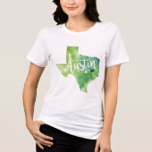 CISV Austin Environment and Sustainability Woman's トライブレンドＴシャツ (正面)