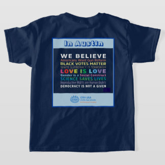 CISV Austin for Peace Boy's Tシャツ